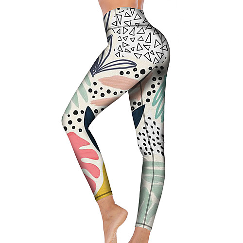 21Grams Women's High Waist Yoga Pants Cropped Leggings Tummy Control Butt Lift Breathable White Fitness Gym Workout Running Winter Sports Activewear High Elasticity
21Grams Women's High Waist Yoga Pants Cropped Leggings Tummy Control Butt Lift Breathable White Fitness Gym Workout Running Winter Sports Activewear High Elasticity