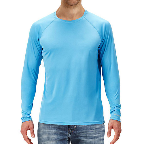 Men's T shirt Hiking Tee shirt Long Sleeve Tee Tshirt Sun Shirt Top Outdoor Lightweight UV Sun Protection Breathable Quick Dry Autumn / Fall Spring Polyester White Black Blue Camping / Hiking Hunting
Men's T shirt Hiking Tee shirt Long Sleeve Tee Tshirt Sun Shirt Top Outdoor Lightweight UV Sun Protection Breathable Quick Dry Autumn / Fall Spring Polyester White Black Blue Camping / Hiking Hunting