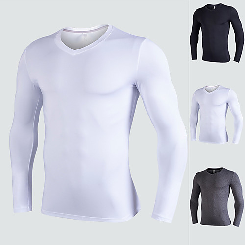 Men's Long Sleeve Compression Shirt Running Base Layer Tee Tshirt Base Layer Base Layer Top Athletic Athleisure Winter Spandex Breathable Quick Dry Soft Fitness Gym Workout Running Active Training
Men's Long Sleeve Compression Shirt Running Base Layer Tee Tshirt Base Layer Base Layer Top Athletic Athleisure Winter Spandex Breathable Quick Dry Soft Fitness Gym Workout Running Active Training