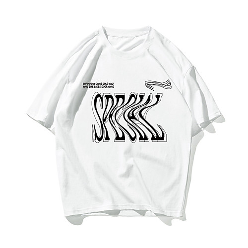 Men's Unisex T shirt Hot Stamping Letter Plus Size Print Short Sleeve Daily Tops 100% Cotton Basic Casual White Orange
Men's Unisex T shirt Hot Stamping Letter Plus Size Print Short Sleeve Daily Tops 100% Cotton Basic Casual White Orange