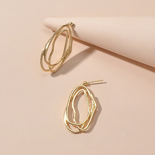 Women's Drop Earrings Geometrical Trendy Earrings Jewelry Gold For Party Evening Date
Women's Drop Earrings Geometrical Trendy Earrings Jewelry Gold For Party Evening Date