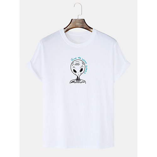 Men's T shirt Other Prints Graphic Short Sleeve Casual Tops 100% Cotton Basic White Yellow Blushing Pink
Men's T shirt Other Prints Graphic Short Sleeve Casual Tops 100% Cotton Basic White Yellow Blushing Pink