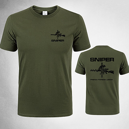 Men's Running T-Shirt Hunting T-shirt Outdoor Breathable Quick Dry Ventilation Fast Dry Summer Top Cotton Short Sleeve Camping / Hiking Hunting Fishing White Black Green
Men's Running T-Shirt Hunting T-shirt Outdoor Breathable Quick Dry Ventilation Fast Dry Summer Top Cotton Short Sleeve Camping / Hiking Hunting Fishing White Black Green