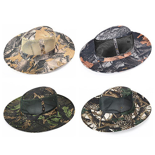 Men's Fishing Hat Hunting Hat Portable Ultraviolet Resistant Breathability Comfortable Camo Spring & Summer Terylene Hunting Fishing Military / Tactical Camping / Hiking / Caving Camouflage Color
Men's Fishing Hat Hunting Hat Portable Ultraviolet Resistant Breathability Comfortable Camo Spring & Summer Terylene Hunting Fishing Military / Tactical Camping / Hiking / Caving Camouflage Color