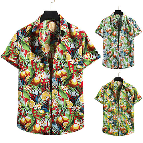 Men's Shirt 3D Print Graphic Prints Print Short Sleeve Vacation Tops White Red Yellow
Men's Shirt 3D Print Graphic Prints Print Short Sleeve Vacation Tops White Red Yellow