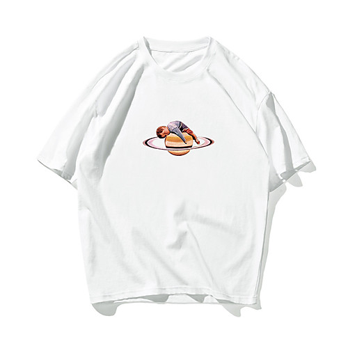 Men's T shirt Hot Stamping Character Print Short Sleeve Daily Tops 100% Cotton Basic Casual White Black Orange
Men's T shirt Hot Stamping Character Print Short Sleeve Daily Tops 100% Cotton Basic Casual White Black Orange