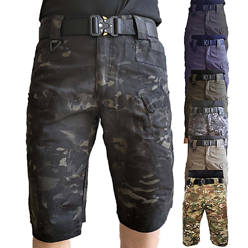 Men's Hiking Shorts Hiking Cargo Shorts Tactical Shorts Multi-Pockets Quick Dry Breathable Wearproof Summer Camo / Camouflage Shorts Bottoms for Camping / Hiking Hunting Fishing Black Camouflage Grey
Men's Hiking Shorts Hiking Cargo Shorts Tactical Shorts Multi-Pockets Quick Dry Breathable Wearproof Summer Camo / Camouflage Shorts Bottoms for Camping / Hiking Hunting Fishing Black Camouflage Grey