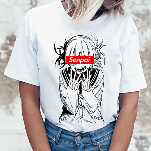 Inspired by My Hero Academia / Boku No Hero Ahegao Cosplay Costume T-shirt Microfiber Graphic Prints Printing T-shirt For Women's / Men's
Inspired by My Hero Academia / Boku No Hero Ahegao Cosplay Costume T-shirt Microfiber Graphic Prints Printing T-shirt For Women's / Men's