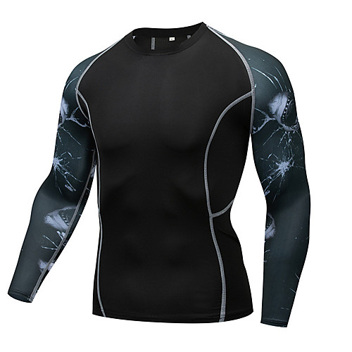 Men's Long Sleeve Compression Shirt Tee Tshirt Top Athletic Athleisure Winter Breathable Quick Dry Moisture Wicking Gym Workout Running Active Training Jogging Exercise Sportswear Black Activewear
Men's Long Sleeve Compression Shirt Tee Tshirt Top Athletic Athleisure Winter Breathable Quick Dry Moisture Wicking Gym Workout Running Active Training Jogging Exercise Sportswear Black Activewear