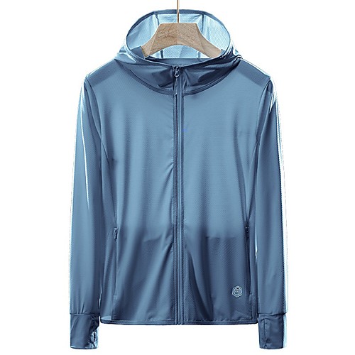 Men's Hiking Skin Jacket Hiking Windbreaker Outdoor Solid Color Packable Waterproof Lightweight UV Sun Protection Outerwear Jacket Top Elastane Full Length Visible Zipper Fishing Climbing Running
Men's Hiking Skin Jacket Hiking Windbreaker Outdoor Solid Color Packable Waterproof Lightweight UV Sun Protection Outerwear Jacket Top Elastane Full Length Visible Zipper Fishing Climbing Running