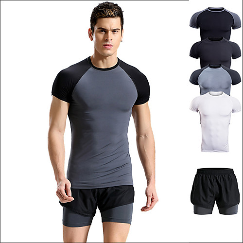 Men's 2 in 1 2 Piece Running T-Shirt With Shorts Athletic Athleisure Sleeveless 2pcs Spandex Breathable Quick Dry Soft Fitness Gym Workout Running Active Training Exercise Sportswear Normal Outfit
Men's 2 in 1 2 Piece Running T-Shirt With Shorts Athletic Athleisure Sleeveless 2pcs Spandex Breathable Quick Dry Soft Fitness Gym Workout Running Active Training Exercise Sportswear Normal Outfit
