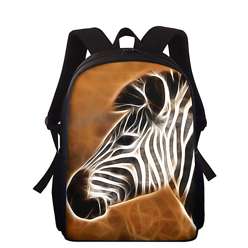 Unisex Polyester School Bag Large Capacity Zipper Geometric 3D Print Animal Daily Outdoor Backpack Blue Purple Yellow Green Rainbow
Unisex Polyester School Bag Large Capacity Zipper Geometric 3D Print Animal Daily Outdoor Backpack Blue Purple Yellow Green Rainbow