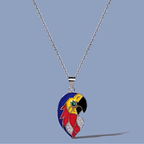 Women's Clear AAA Cubic Zirconia Necklace Fancy Bird Brass Silver 50 cm Necklace Jewelry 1pc For Street Prom Festival
Women's Clear AAA Cubic Zirconia Necklace Fancy Bird Brass Silver 50 cm Necklace Jewelry 1pc For Street Prom Festival