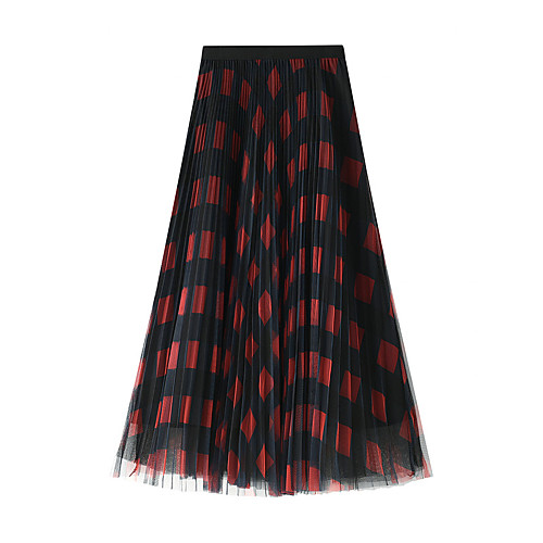 Women's Vacation Going out Elegant Streetwear Skirts Geometric Layered Pleated Print Blue Red Green
Women's Vacation Going out Elegant Streetwear Skirts Geometric Layered Pleated Print Blue Red Green