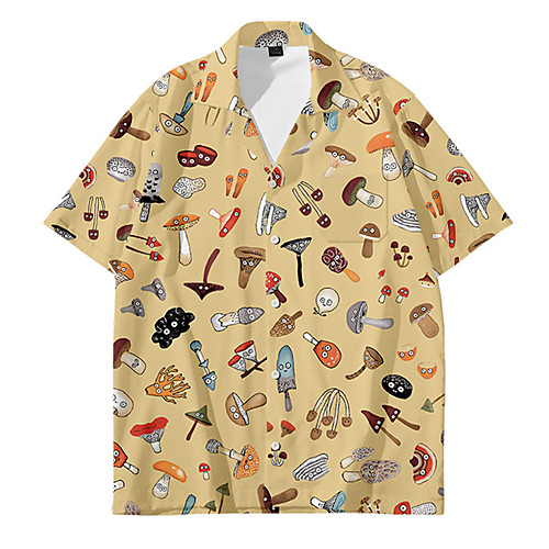 Men's Shirt Other Prints Geometry Button-Down Print Short Sleeve Daily Tops Casual Fashion Hawaiian Red Yellow
Men's Shirt Other Prints Geometry Button-Down Print Short Sleeve Daily Tops Casual Fashion Hawaiian Red Yellow