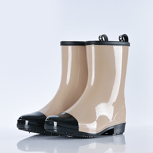 Women's Boots Wedge Heel Round Toe Booties Ankle Boots Classic Daily PVC Solid Colored Light Green Burgundy Khaki / Booties / Ankle Boots
Women's Boots Wedge Heel Round Toe Booties Ankle Boots Classic Daily PVC Solid Colored Light Green Burgundy Khaki / Booties / Ankle Boots