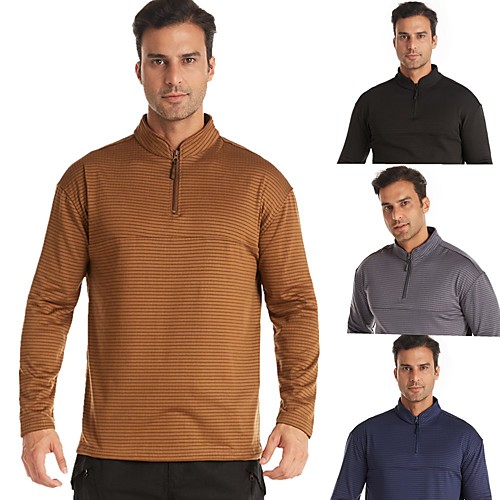 Men's Long Sleeve Running Shirt Quarter Zip Tee Tshirt Top Athletic Winter Polar Fleece Thermal Warm Breathable Soft Fitness Gym Workout Running Jogging Sportswear Solid Colored Black Grey Khaki Navy
Men's Long Sleeve Running Shirt Quarter Zip Tee Tshirt Top Athletic Winter Polar Fleece Thermal Warm Breathable Soft Fitness Gym Workout Running Jogging Sportswear Solid Colored Black Grey Khaki Navy