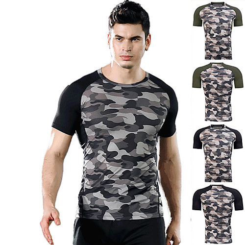 Men's Short Sleeve Running Shirt Tee Tshirt Top Athletic Athleisure Summer Quick Dry Breathable Soft Fitness Gym Workout Running Active Training Exercise Sportswear Normal Black Army Green Activewear
Men's Short Sleeve Running Shirt Tee Tshirt Top Athletic Athleisure Summer Quick Dry Breathable Soft Fitness Gym Workout Running Active Training Exercise Sportswear Normal Black Army Green Activewear
