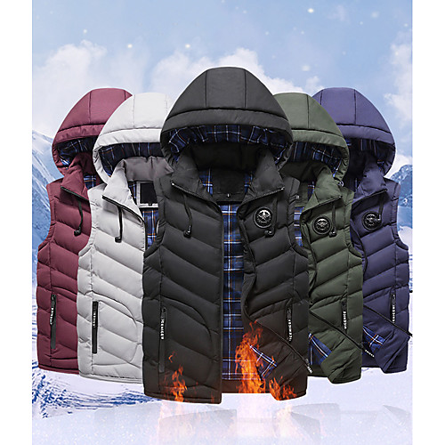 Men's Hiking Vest / Gilet Fishing Vest Winter Outdoor Lightweight Windproof Breathable Quick Dry Vest / Gilet Jacket Top Cotton Fishing Climbing Camping / Hiking / Caving claret Black Army Green Dark
Men's Hiking Vest / Gilet Fishing Vest Winter Outdoor Lightweight Windproof Breathable Quick Dry Vest / Gilet Jacket Top Cotton Fishing Climbing Camping / Hiking / Caving claret Black Army Green Dark