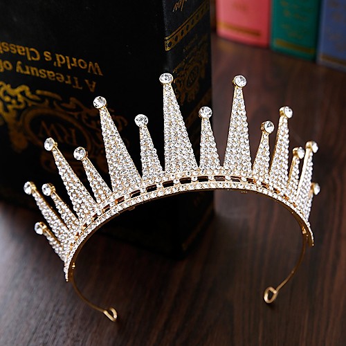Princess Cute Alloy Tiaras with Rhinestone 1 Piece Wedding / Special Occasion Headpiece
Princess Cute Alloy Tiaras with Rhinestone 1 Piece Wedding / Special Occasion Headpiece