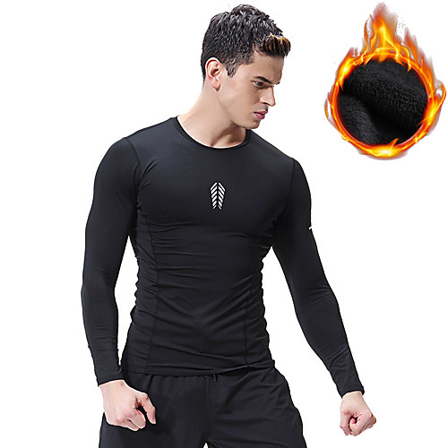 Men's Long Sleeve Compression Shirt Running Base Layer Base Layer Base Layer Top Top Athletic Athleisure Winter Fleece Thermal Warm Breathable Soft Fitness Gym Workout Running Active Training Exercise
Men's Long Sleeve Compression Shirt Running Base Layer Base Layer Base Layer Top Top Athletic Athleisure Winter Fleece Thermal Warm Breathable Soft Fitness Gym Workout Running Active Training Exercise