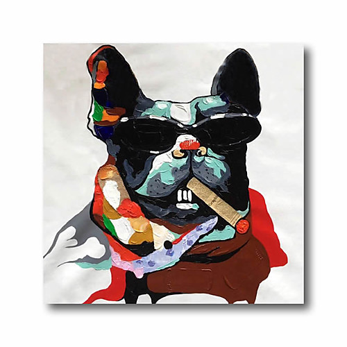 Oil Painting Hand Painted Square Animals Pop Art Modern Impressionism Stretched Canvas
Oil Painting Hand Painted Square Animals Pop Art Modern Impressionism Stretched Canvas