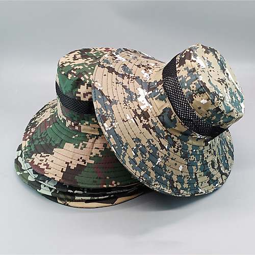 Men's Sun Hat Fishing Hat Hiking Hat Outdoor UV Sun Protection Windproof UPF50 Quick Dry Spring Summer Hunting Ski / Snowboard Fishing Yellow Camouflage Dark Green / Breathable
Men's Sun Hat Fishing Hat Hiking Hat Outdoor UV Sun Protection Windproof UPF50 Quick Dry Spring Summer Hunting Ski / Snowboard Fishing Yellow Camouflage Dark Green / Breathable