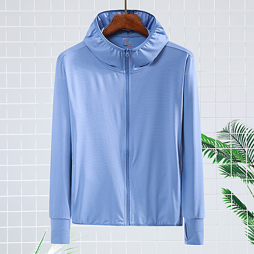 Men's Hiking Skin Jacket Hiking Windbreaker Outdoor Solid Color Packable Waterproof Lightweight UV Sun Protection Outerwear Jacket Top Elastane Fishing Climbing Running White Blue Grey / Breathable
Men's Hiking Skin Jacket Hiking Windbreaker Outdoor Solid Color Packable Waterproof Lightweight UV Sun Protection Outerwear Jacket Top Elastane Fishing Climbing Running White Blue Grey / Breathable