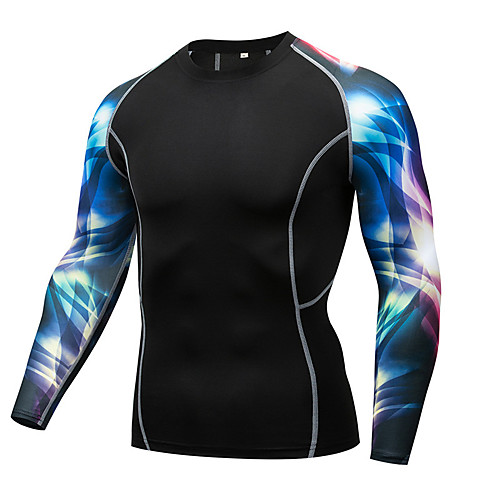 Men's Long Sleeve Compression Shirt Tee Tshirt Top Athletic Athleisure Winter Breathable Quick Dry Moisture Wicking Gym Workout Running Active Training Jogging Exercise Sportswear Black Activewear
Men's Long Sleeve Compression Shirt Tee Tshirt Top Athletic Athleisure Winter Breathable Quick Dry Moisture Wicking Gym Workout Running Active Training Jogging Exercise Sportswear Black Activewear