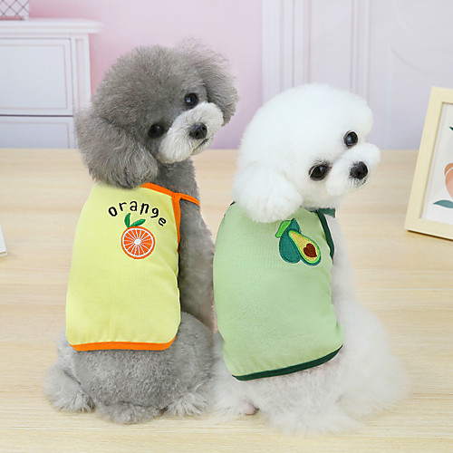Dog Cat Shirt / T-Shirt Vest Fruit Basic Adorable Cute Dailywear Casual / Daily Dog Clothes Puppy Clothes Dog Outfits Breathable Yellow Red Pink Costume for Girl and Boy Dog Cotton XS S M L XL XXL
Dog Cat Shirt / T-Shirt Vest Fruit Basic Adorable Cute Dailywear Casual / Daily Dog Clothes Puppy Clothes Dog Outfits Breathable Yellow Red Pink Costume for Girl and Boy Dog Cotton XS S M L XL XXL