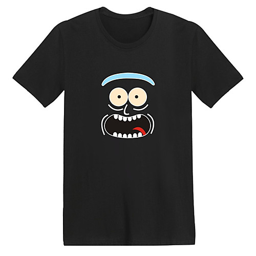 Men's Unisex T shirt Hot Stamping Cartoon Plus Size Print Short Sleeve Daily Tops 100% Cotton Basic Casual White Black Navy Blue
Men's Unisex T shirt Hot Stamping Cartoon Plus Size Print Short Sleeve Daily Tops 100% Cotton Basic Casual White Black Navy Blue