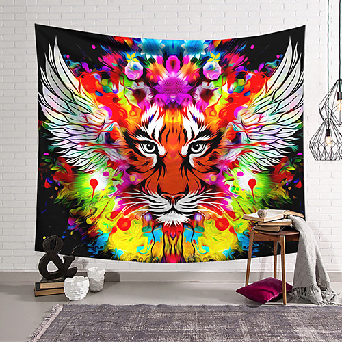 Wall Tapestry Art Decor Blanket Curtain Hanging Home Bedroom Living Room Decoration Polyester Color Tiger
Wall Tapestry Art Decor Blanket Curtain Hanging Home Bedroom Living Room Decoration Polyester Color Tiger
