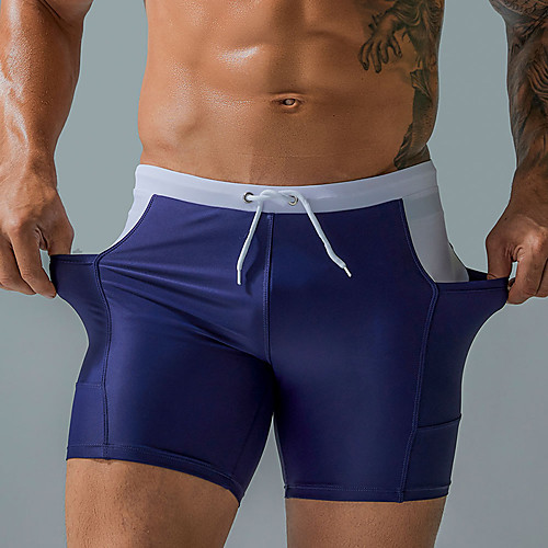 Men's Swim Shorts Swim Trunks Board Shorts Breathable Quick Dry Drawstring - Swimming Surfing Water Sports Patchwork Summer
Men's Swim Shorts Swim Trunks Board Shorts Breathable Quick Dry Drawstring - Swimming Surfing Water Sports Patchwork Summer