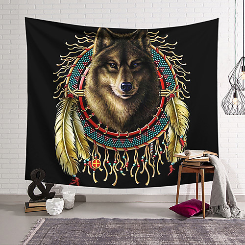 Wall Tapestry Art Decor Blanket Curtain Hanging Home Bedroom Living Room Decoration Polyester Wolf India
Wall Tapestry Art Decor Blanket Curtain Hanging Home Bedroom Living Room Decoration Polyester Wolf India