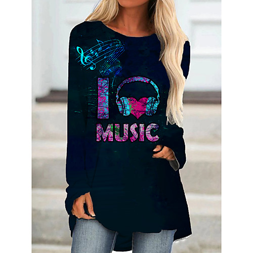 Women's T Shirt Dress Tee Dress Short Mini Dress White Blue Navy Blue Gray Long Sleeve Color Block Geometric Letter Print Fall Spring Round Neck Casual 2021 S M L XL XXL 3XL
Women's T Shirt Dress Tee Dress Short Mini Dress White Blue Navy Blue Gray Long Sleeve Color Block Geometric Letter Print Fall Spring Round Neck Casual 2021 S M L XL XXL 3XL