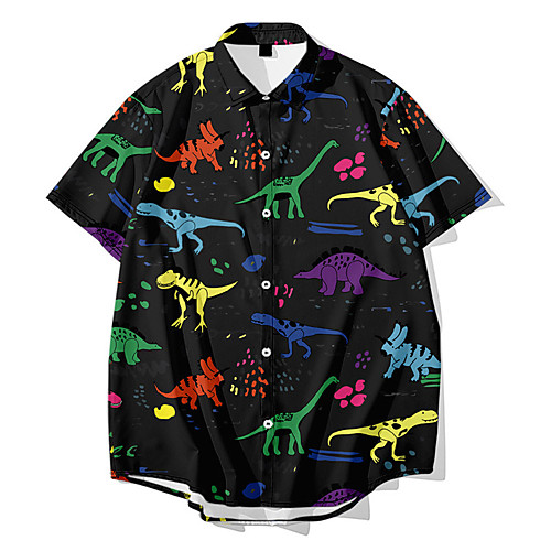 Men's Shirt 3D Print Dragon Animal Button-Down 3D Print Short Sleeve Daily Tops Casual Fashion Hawaiian White Black Red
Men's Shirt 3D Print Dragon Animal Button-Down 3D Print Short Sleeve Daily Tops Casual Fashion Hawaiian White Black Red