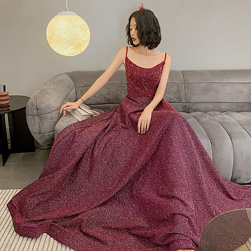 A-Line Beautiful Back Sparkle Prom Formal Evening Dress Spaghetti Strap Sleeveless Floor Length Sequined with Beading Sequin 2021
A-Line Beautiful Back Sparkle Prom Formal Evening Dress Spaghetti Strap Sleeveless Floor Length Sequined with Beading Sequin 2021