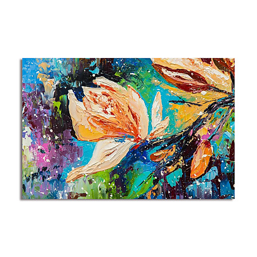 Oil Painting Hand Painted Horizontal Abstract Modern Rolled Canvas (No Frame)
Oil Painting Hand Painted Horizontal Abstract Modern Rolled Canvas (No Frame)