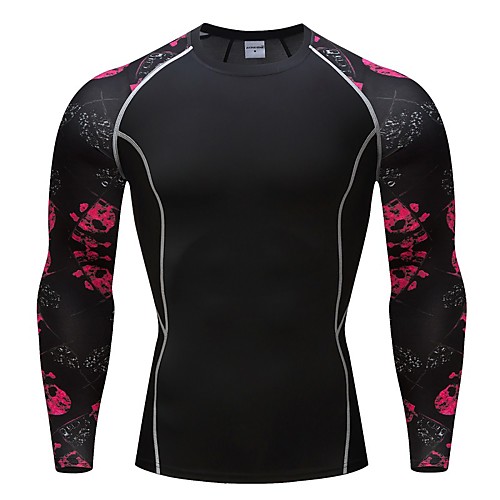 Men's Long Sleeve Compression Shirt Tee Tshirt Top Athletic Athleisure Winter Breathable Quick Dry Moisture Wicking Gym Workout Running Active Training Jogging Exercise Sportswear Skull Black
Men's Long Sleeve Compression Shirt Tee Tshirt Top Athletic Athleisure Winter Breathable Quick Dry Moisture Wicking Gym Workout Running Active Training Jogging Exercise Sportswear Skull Black