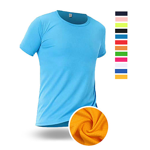 Women's T shirt Hiking Tee shirt Short Sleeve Crew Neck Tee Tshirt Top Outdoor Lightweight Breathable Quick Dry Soft Summer Polyester Solid Color Lake blue White Black Fishing Climbing Running
Women's T shirt Hiking Tee shirt Short Sleeve Crew Neck Tee Tshirt Top Outdoor Lightweight Breathable Quick Dry Soft Summer Polyester Solid Color Lake blue White Black Fishing Climbing Running