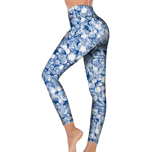 21Grams Women's High Waist Yoga Pants Cropped Leggings Tummy Control Butt Lift Breathable Blue Fitness Gym Workout Running Winter Sports Activewear High Elasticity
21Grams Women's High Waist Yoga Pants Cropped Leggings Tummy Control Butt Lift Breathable Blue Fitness Gym Workout Running Winter Sports Activewear High Elasticity