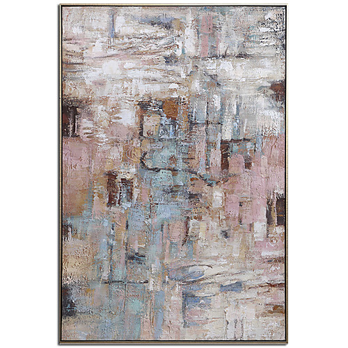 Oil Painting Hand Painted Vertical Abstract Landscape Modern Rolled Canvas (No Frame)
Oil Painting Hand Painted Vertical Abstract Landscape Modern Rolled Canvas (No Frame)