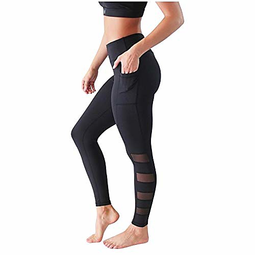 Yoga Pants for Women with Pockets High Waisted Leggings Tummy Control Booty Leggings Butt Lift Tights (Black, XXL)
Yoga Pants for Women with Pockets High Waisted Leggings Tummy Control Booty Leggings Butt Lift Tights (Black, XXL)
