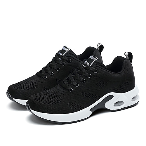 Women's Trainers Athletic Shoes Flat Heel Round Toe Sporty Casual Daily Walking Shoes Mesh Lace-up Solid Colored White Black Purple
Women's Trainers Athletic Shoes Flat Heel Round Toe Sporty Casual Daily Walking Shoes Mesh Lace-up Solid Colored White Black Purple
