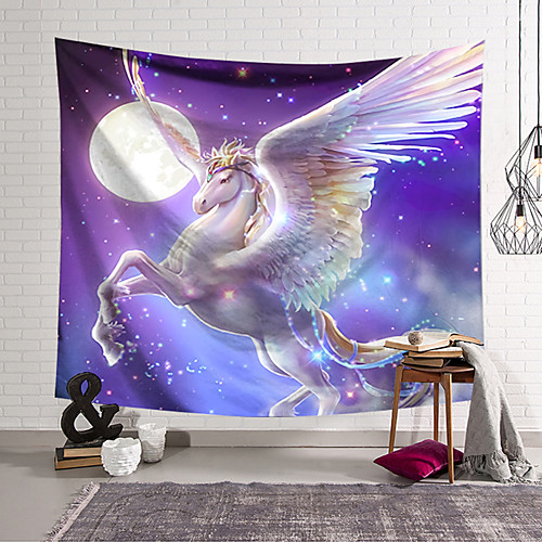 Wall Tapestry Art Decor Blanket Curtain Hanging Home Bedroom Living Room Decoration Polyester White Horse Wings
Wall Tapestry Art Decor Blanket Curtain Hanging Home Bedroom Living Room Decoration Polyester White Horse Wings