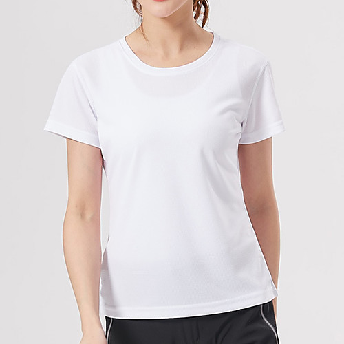 Women's T shirt Hiking Tee shirt Short Sleeve Crew Neck Tee Tshirt Top Outdoor Lightweight Breathable Quick Dry Soft Summer Polyester Solid Color White Purple Yellow Fishing Climbing Running
Women's T shirt Hiking Tee shirt Short Sleeve Crew Neck Tee Tshirt Top Outdoor Lightweight Breathable Quick Dry Soft Summer Polyester Solid Color White Purple Yellow Fishing Climbing Running