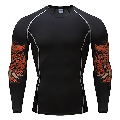 Men's Long Sleeve Compression Shirt Tee Tshirt Top Athletic Athleisure Winter Moisture Wicking Quick Dry Breathable Gym Workout Running Active Training Jogging Exercise Sportswear Black Activewear
Men's Long Sleeve Compression Shirt Tee Tshirt Top Athletic Athleisure Winter Moisture Wicking Quick Dry Breathable Gym Workout Running Active Training Jogging Exercise Sportswear Black Activewear