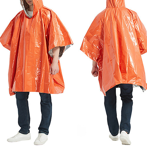 Men's Rain Poncho Waterproof Hiking Jacket Rain Jacket Outdoor Solid Color Waterproof Portable Lightweight Breathable Raincoat Poncho Top Fishing Running Camping / Hiking / Caving Orange Green
Men's Rain Poncho Waterproof Hiking Jacket Rain Jacket Outdoor Solid Color Waterproof Portable Lightweight Breathable Raincoat Poncho Top Fishing Running Camping / Hiking / Caving Orange Green