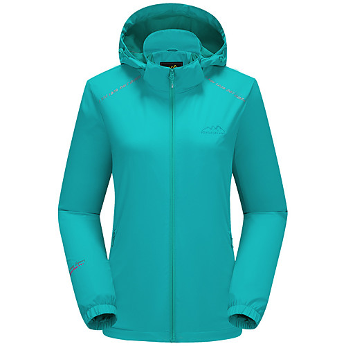 Women's Hiking Jacket Hiking Windbreaker Outdoor Solid Color Waterproof Lightweight Windproof Breathable Jacket Top Elastane Full Length Visible Zipper Fishing Climbing Running Purple Red Blue Pink
Women's Hiking Jacket Hiking Windbreaker Outdoor Solid Color Waterproof Lightweight Windproof Breathable Jacket Top Elastane Full Length Visible Zipper Fishing Climbing Running Purple Red Blue Pink