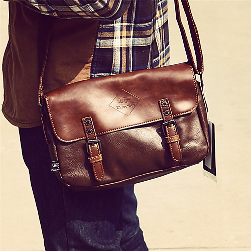 Men's Bags PU Leather Crossbody Bag Zipper Logo Daily Going out 2021 MessengerBag Dark Brown Brown
Men's Bags PU Leather Crossbody Bag Zipper Logo Daily Going out 2021 MessengerBag Dark Brown Brown